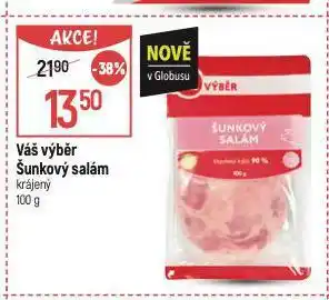 Globus Šunkový salám nabídka