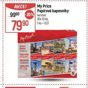 Globus Papírové kapesníky nabídka