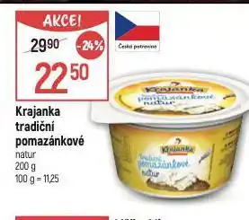 Globus Krajanka tradiční pomazánkové nabídka