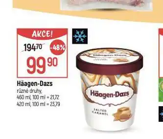 Globus Haagen-dazs zmrzlina nabídka