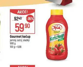 Globus Gourmet kečup nabídka