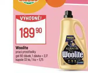Globus Woolite prací gel nabídka