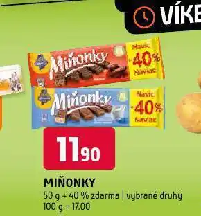 Terno Miňonky nabídka