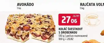 Terno Koláč švestkový s drobenkou nabídka