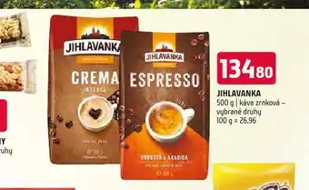 Terno Jihlavanka zrnková káva nabídka