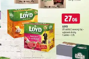 Terno Loyd čaj nabídka