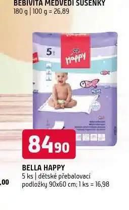 Terno Bella happy dětské přebalovací podložky nabídka