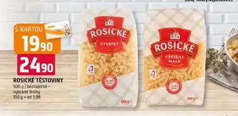Terno Rosické těstoviny nabídka