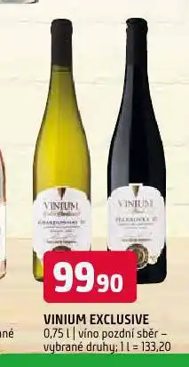 Terno Vinium exclusive nabídka