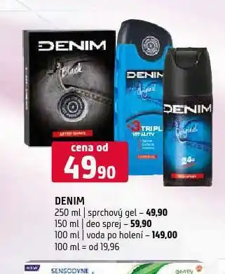 Terno Denim voda po holení nabídka