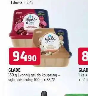 Terno Glade vonný gel do koupelny nabídka