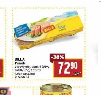 Billa Billa tuňák nabídka