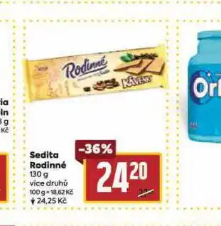 Billa Sedita rodinné nabídka