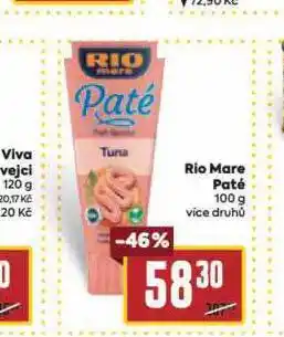 Billa Rio mare paté nabídka