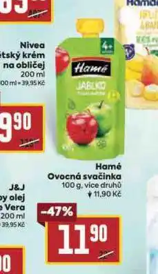 Billa Hamé ovocná svačinka nabídka