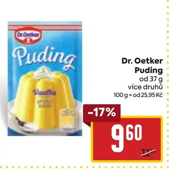 Billa Dr. Oetker Puding nabídka