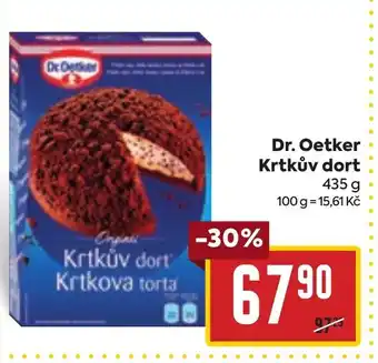 Billa Dr. Oetker Krtkův dort nabídka