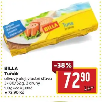 Billa BILLA Tuňák nabídka