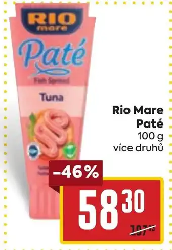 Billa Rio Mare Paté nabídka