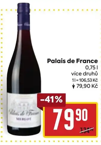 Billa Palais de France 0.75L nabídka