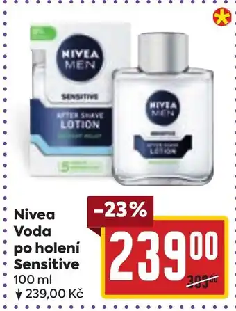 Billa Nivea Voda po holení Sensitive nabídka