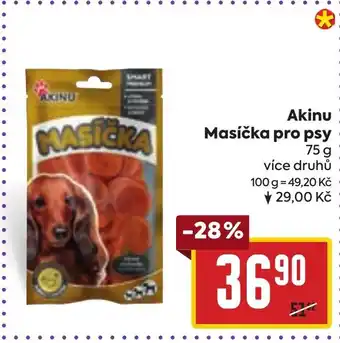 Billa Akinu Masíčka pro psy nabídka