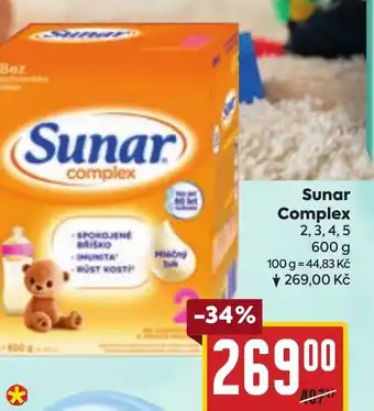 Billa Sunar Complex nabídka