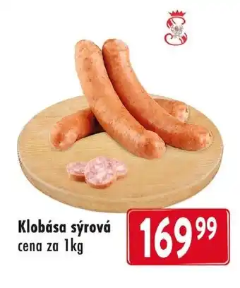 Qanto Klobása sýrová nabídka