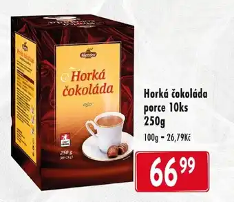 Horká čokoláda porce 10ks 250g
