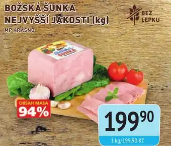 Coop hb BOŽSKÁ ŠUNKA NEJVYŠŠÍ JAKOSTI (kg) nabídka