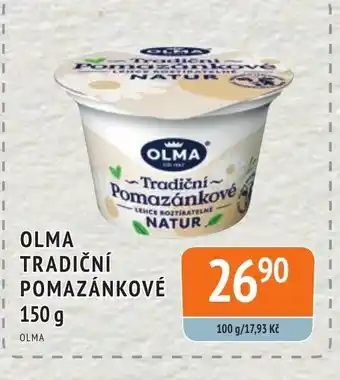Coop hb OLMA TRADIČNÍ POMAZÁNKOVÉ 150 g nabídka