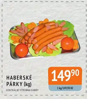 Coop hb HABERSKÉ PÁRKY (kg) nabídka