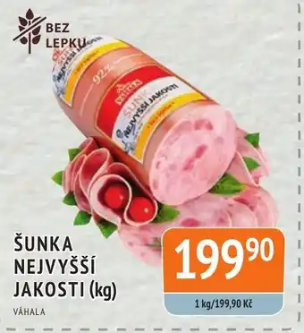 Coop hb ŠUNKA NEJVYŠŠÍ JAKOSTI (kg) nabídka