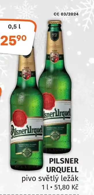 Coop hb PILSNER URQUELL 0.5L nabídka