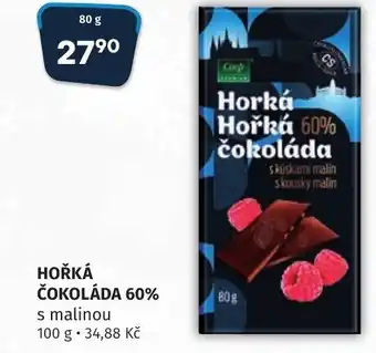 Coop hb HOŘKÁ ČOKOLÁDA 60% nabídka