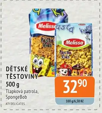 Coop hb DĚTSKÉ TĚSTOVINY 500 g nabídka