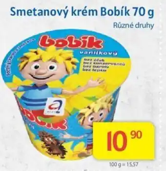Kubík potraviny Smetanový krém Bobík 70 g nabídka