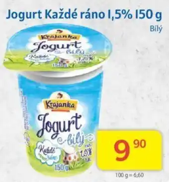 Kubík potraviny Jogurt Každé ráno 1,5% 150 g nabídka