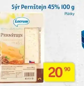 Kubík potraviny Sýr Pernštejn 45% 100 g nabídka