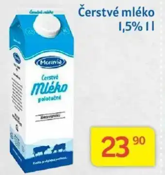 Kubík potraviny Čerstvé mléko 1,5% 1L nabídka