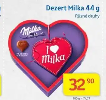 Kubík potraviny Dezert Milka 44 g nabídka