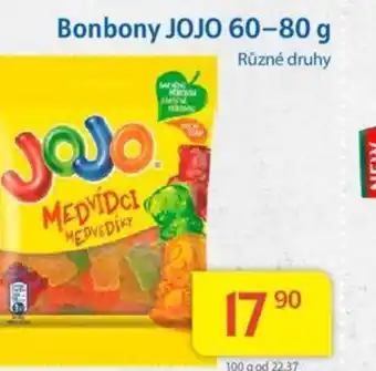 Kubík potraviny Bonbony JOJO 60-80 g nabídka