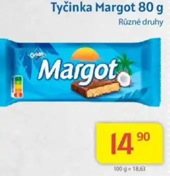 Kubík potraviny Tyčinka Margot 80 g nabídka