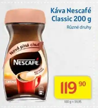 Kubík potraviny Káva Nescafé Classic 200 g nabídka