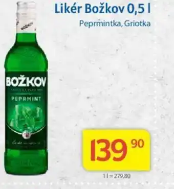 Kubík potraviny Likér Božkov 0,5L nabídka