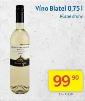 Kubík potraviny Víno Blatel 0,75L nabídka