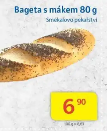 Kubík potraviny Bageta s mákem 80 g nabídka