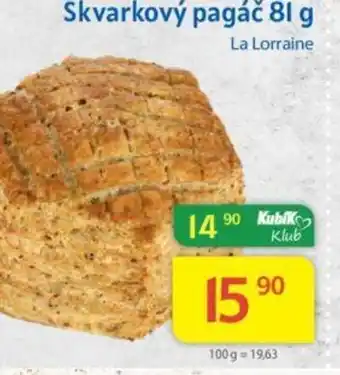 Škvarkový pagáč 81 g