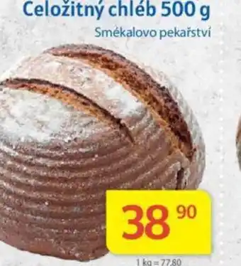 Kubík potraviny Celožitný chléb 500 g nabídka