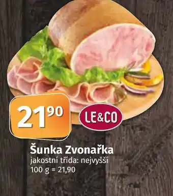 Coop Šunka Zvonařka nabídka